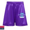 David Luke Shadow Stripe Shorts (Purple) Thumbnail